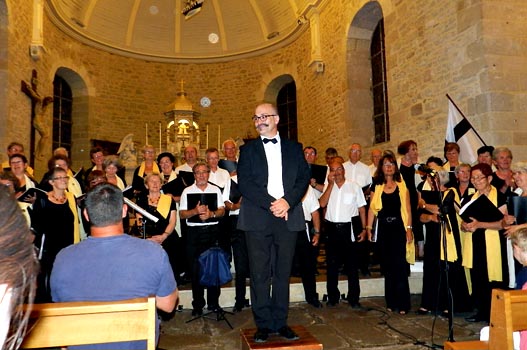 Dans l'église de Piriac (2012)