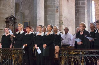 Grand-messe médiévale à la Collégiale (mai 2017)